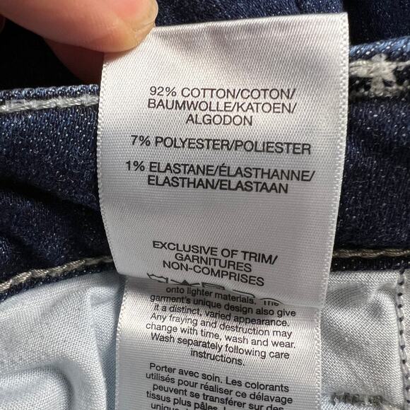 Silver Jeans Suki Denim Bermuda Shorts 11” Inseam Size 20 - Picture 8 of 8